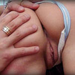 Naughty teen getting a red ass from her spanking