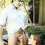 Cute babe loves her Frankenstein and all his parts