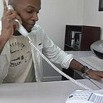 Handsome black stud banging white horny ass