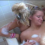 Two hot teens at the playground getting kinky