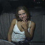 Cute girl caught flashing on hidden cam