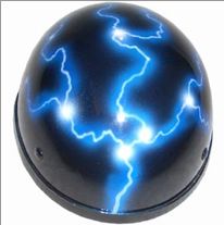 lightning biker helmet